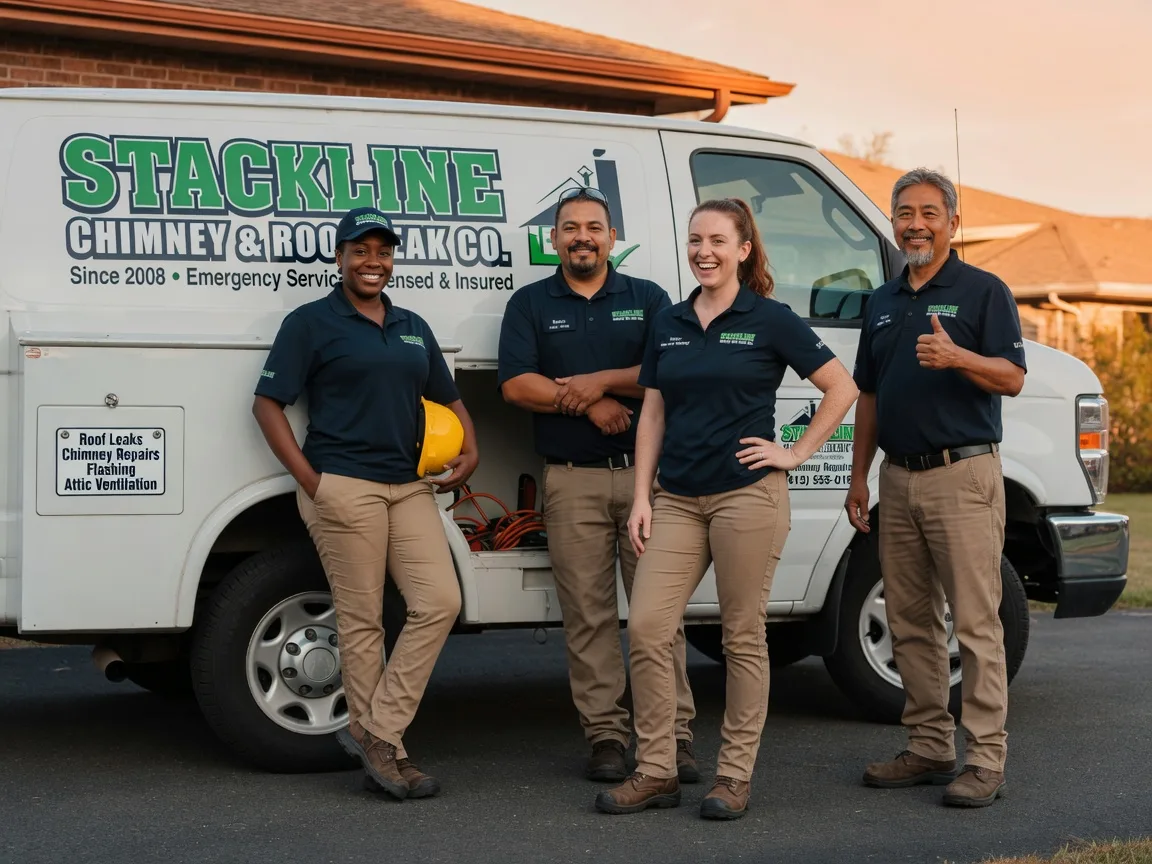 Chimney flashing repair company in Armington, IL